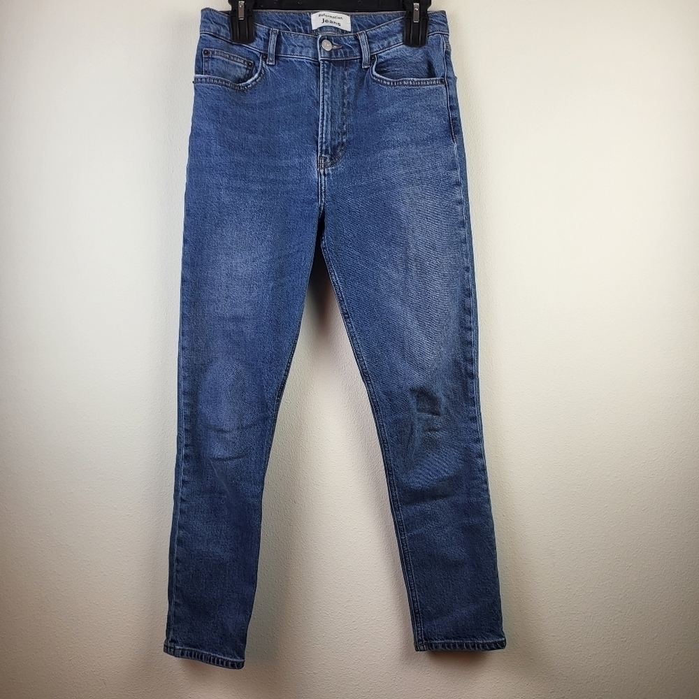 Reformation High And Skinny Jeans in Syracuse Wash Size 29